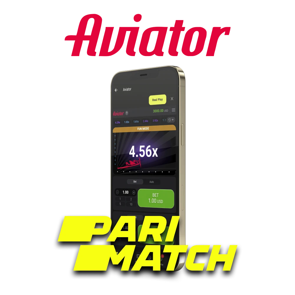 To play Aviator, use the Parimatch application.