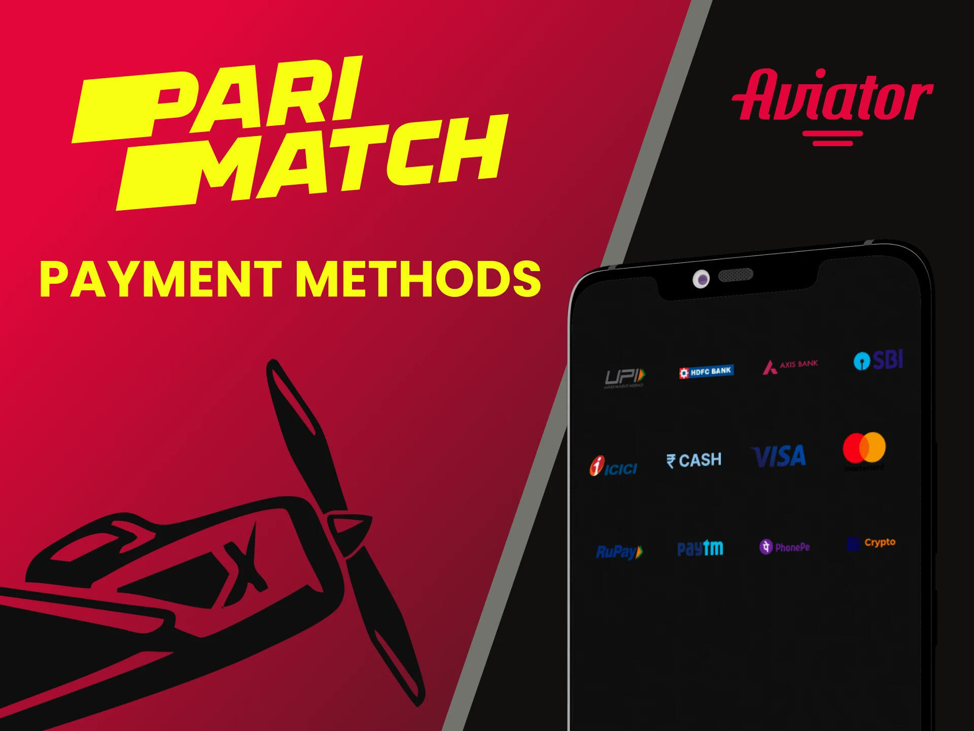 We will tell you about the methods of transactions in the Parimatch application.