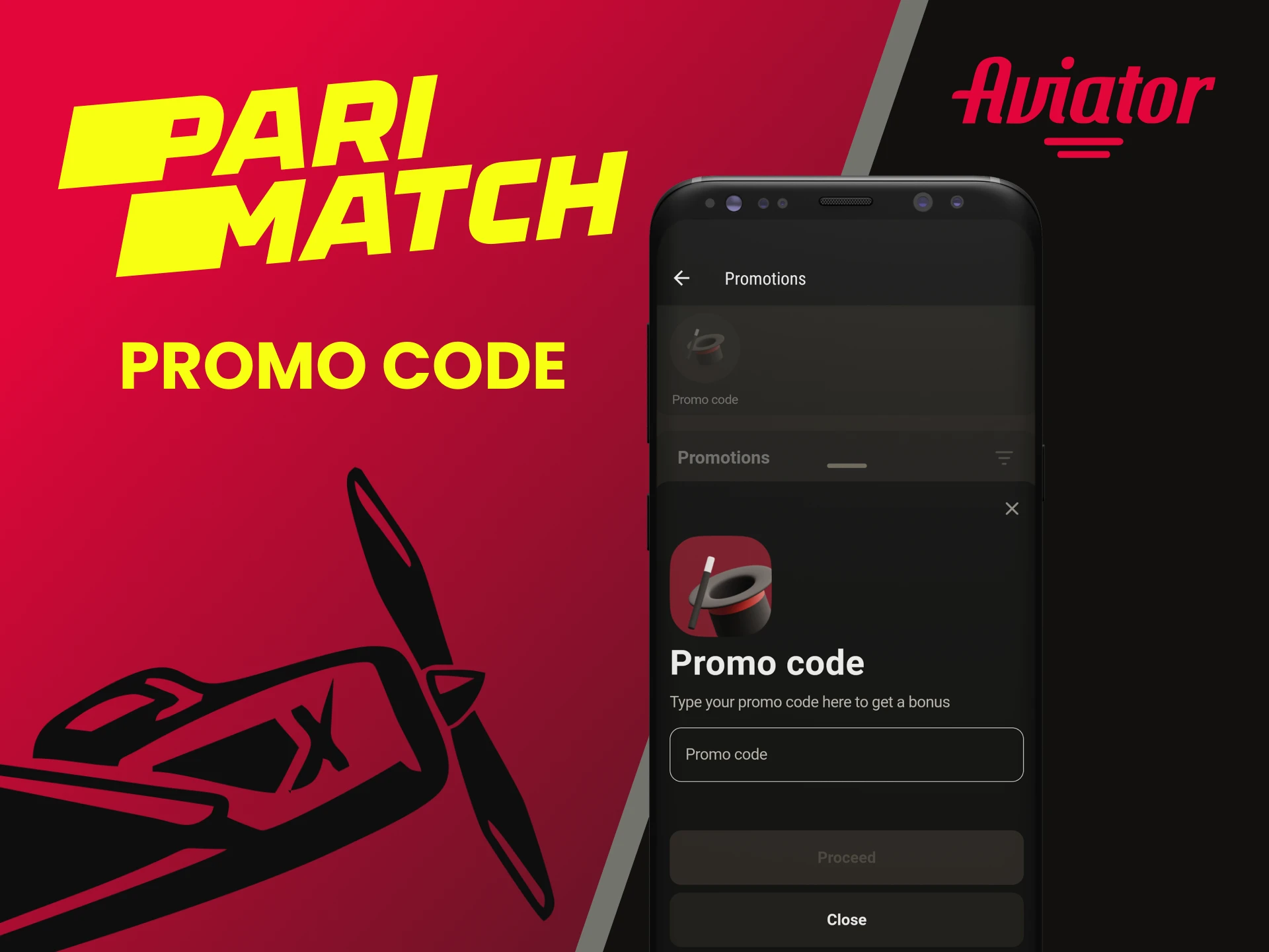 Use the bonus promo code for Aviator from Parimtach.