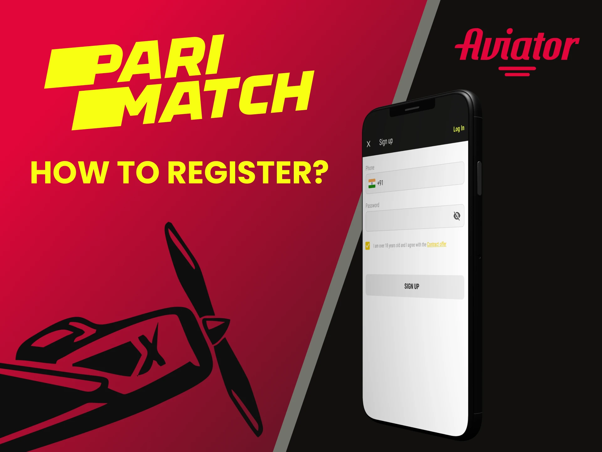 You can register to play Aviator using the Parimatch application.