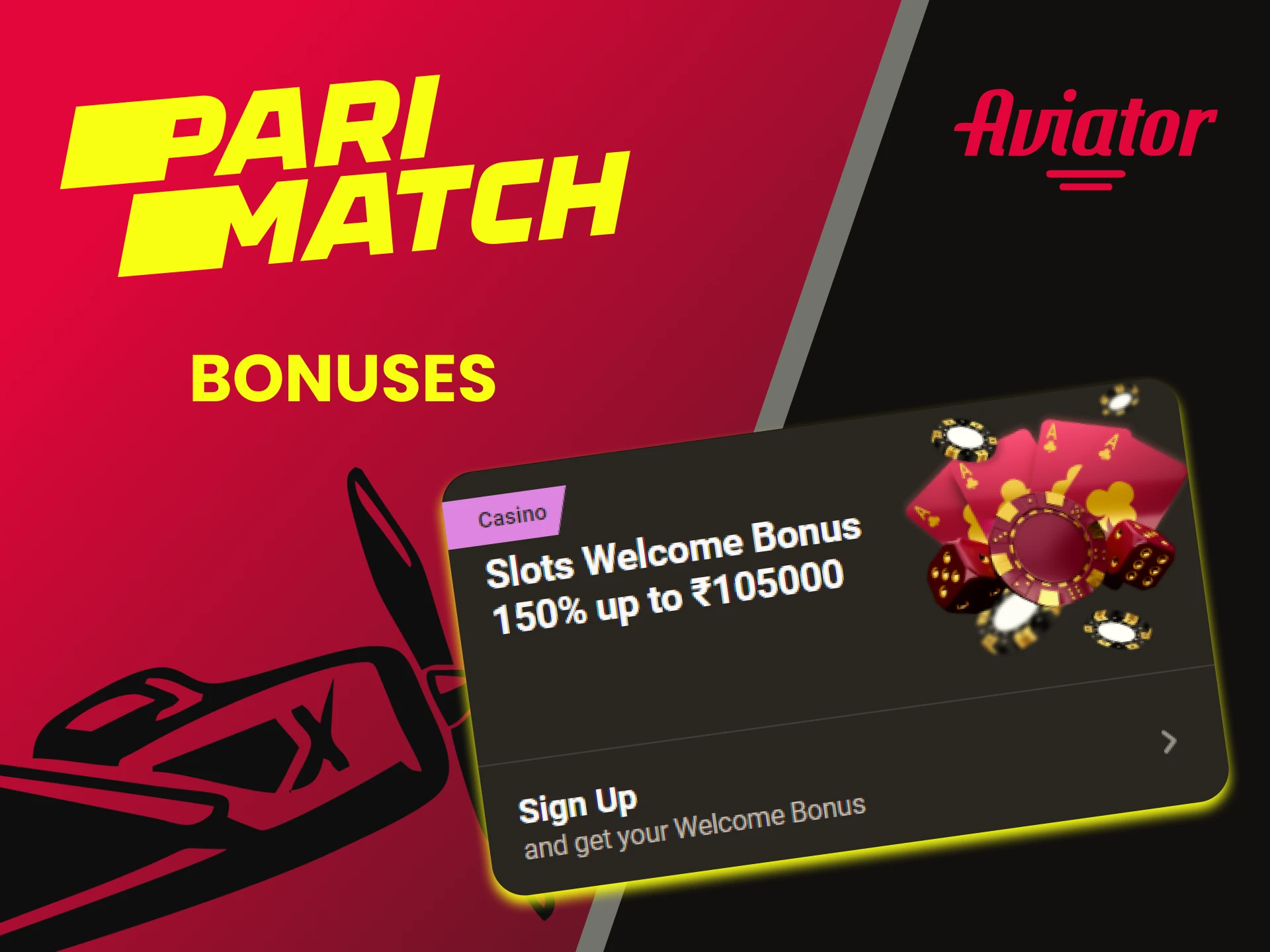 Primatch gives various bonuses for the Aviator game.