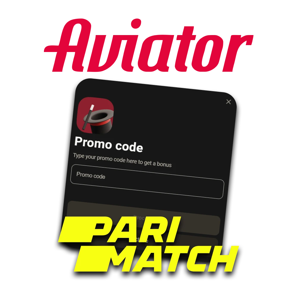 Parimatch has a promotional code for Aviator.