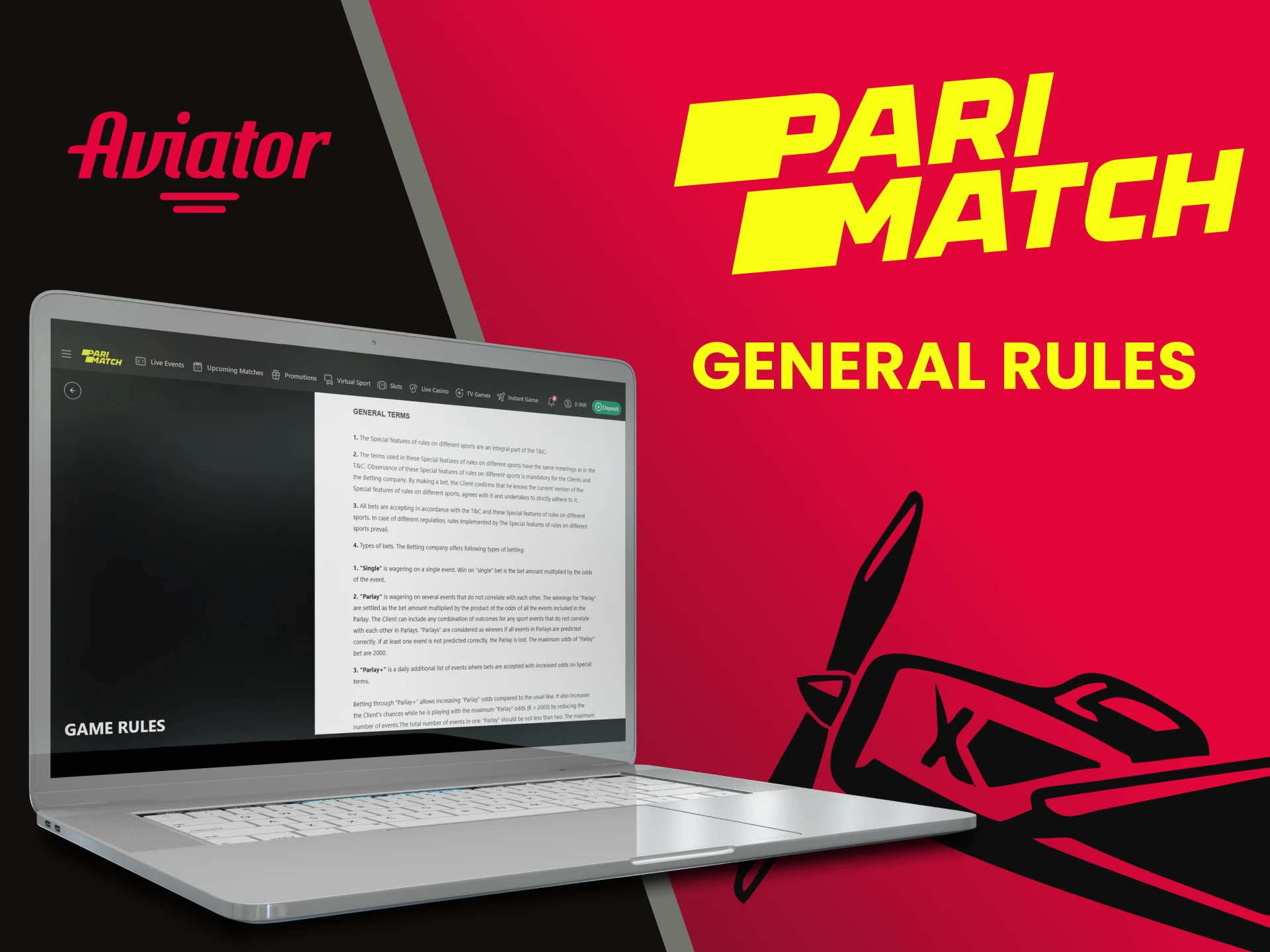 We will tell you about the basic rules of the Parimatch site for Aviator.