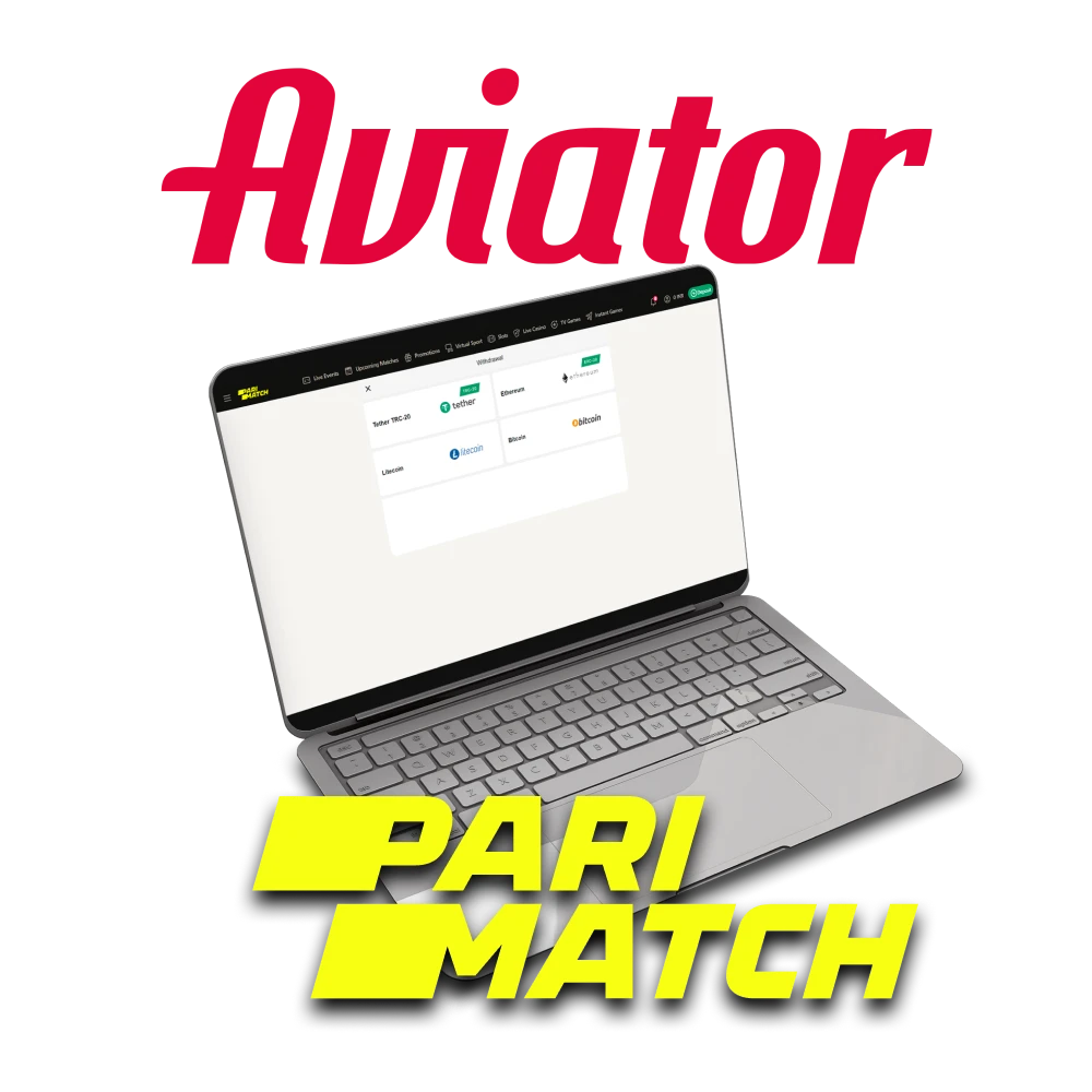 Find out everything about withdrawing funds for the Aviator game on Parimatch.