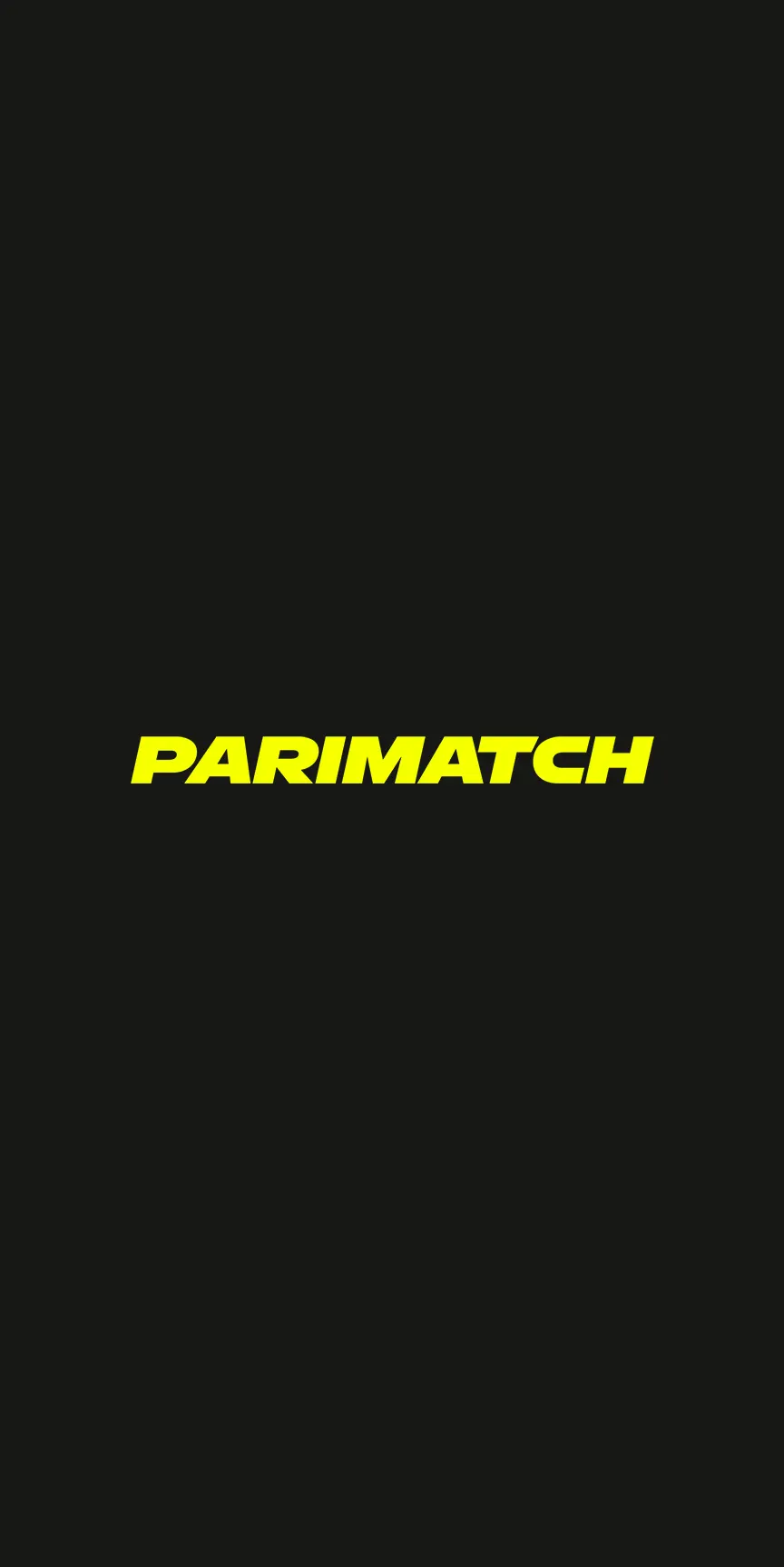 Install the Parimatch app for iOS.