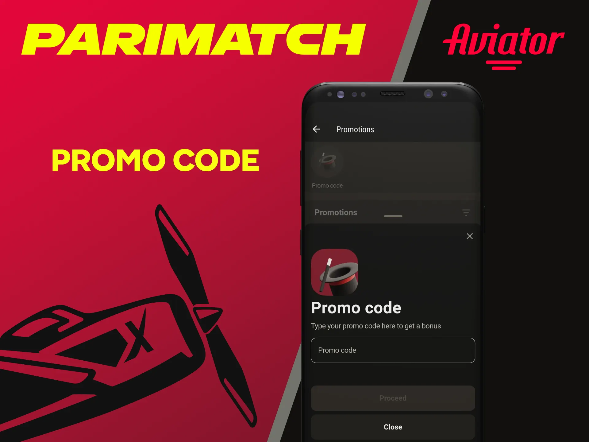 Use the bonus promo code for Aviator from Parimtach.