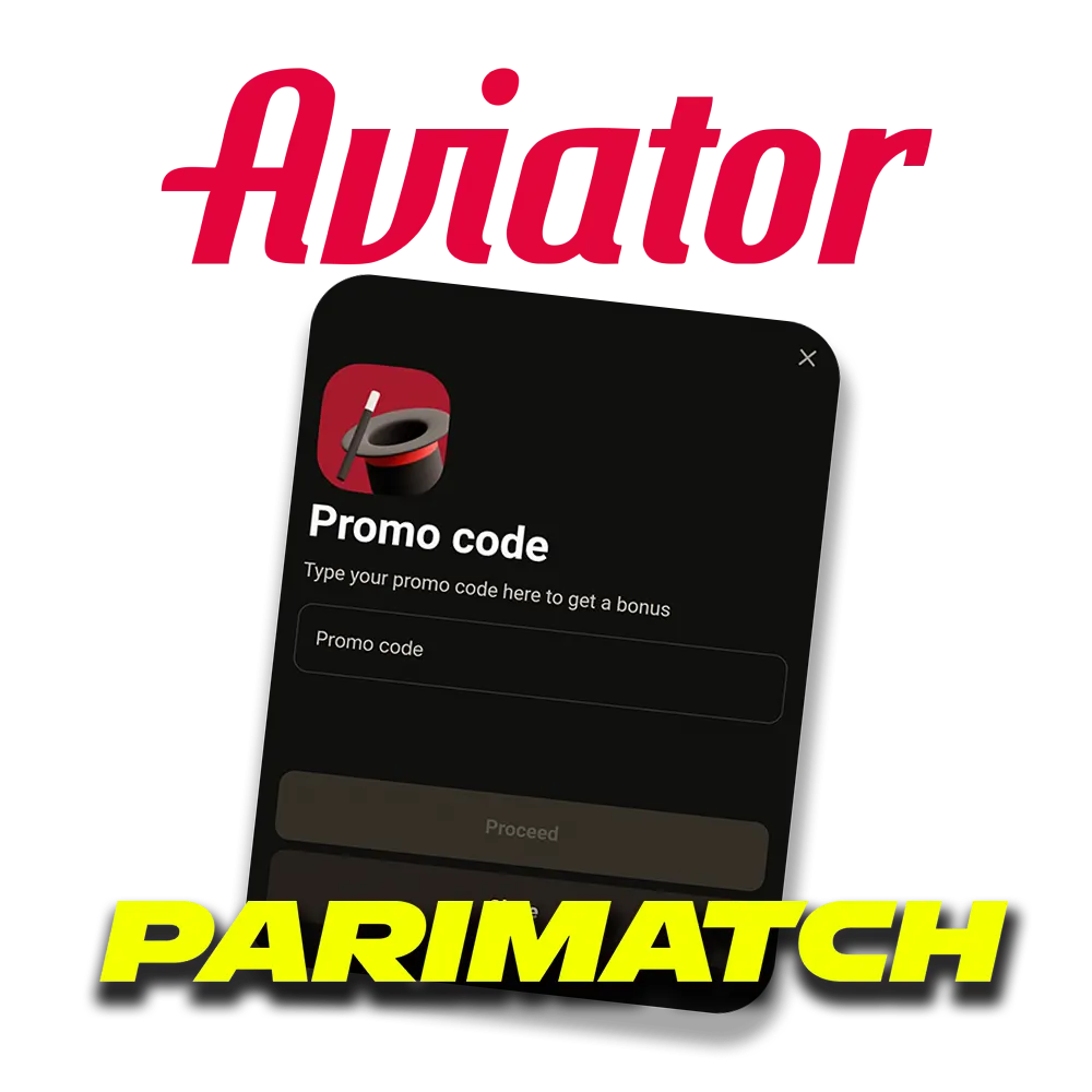 Parimatch has a promotional code for Aviator.